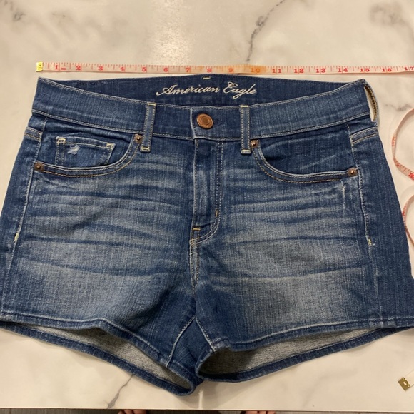 American Eagle jean shorts women’s size 4 - Picture 13 of 14